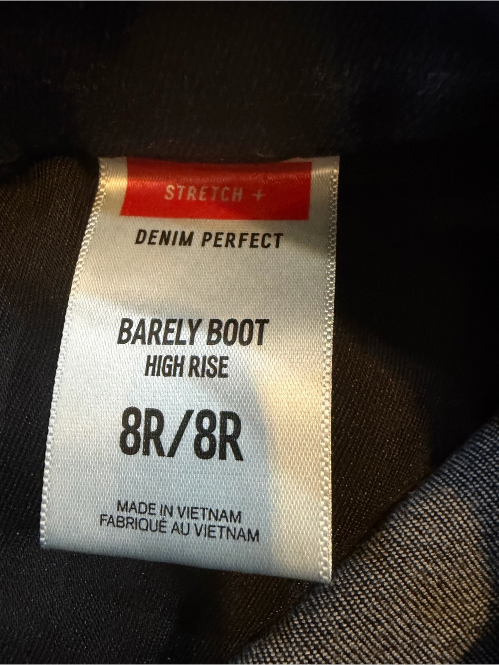 Express ‘Barely Boot’ Navy Blue Jeans - Picture 5 of 7